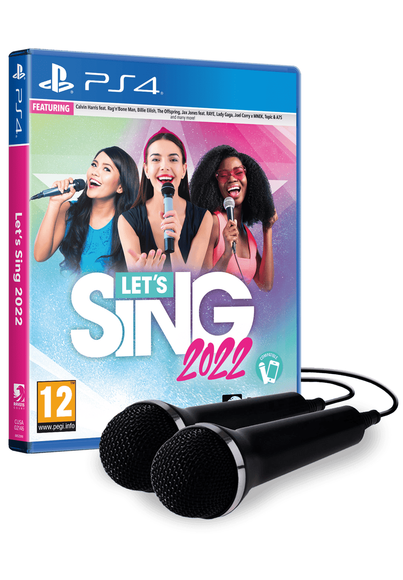 Let's Sing 2022 - Double Mic Bundle (PS4) 4020628684198