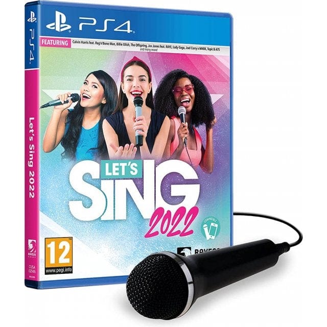 Let's Sing 2022 - Single Mic Bundle (PS4) 4020628684204