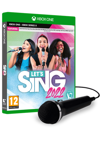 Let s Sing 2022 Single Mic Bundle Xbox One Xbox Series X