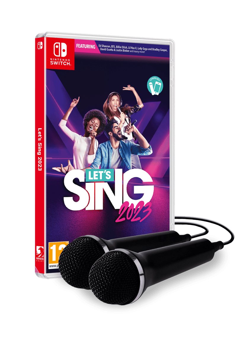 LET'S SING 2023 - DOUBLE MIC BUNDLE (Nintendo Switch) 4020628639396