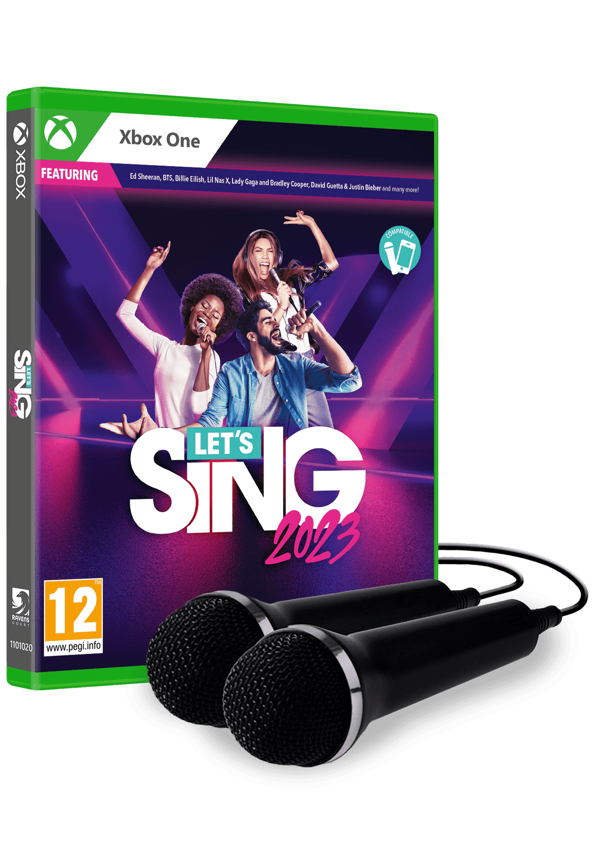 LET'S SING 2023 - DOUBLE MIC BUNDLE (Xbox Series X & Xbox One) 4020628639426
