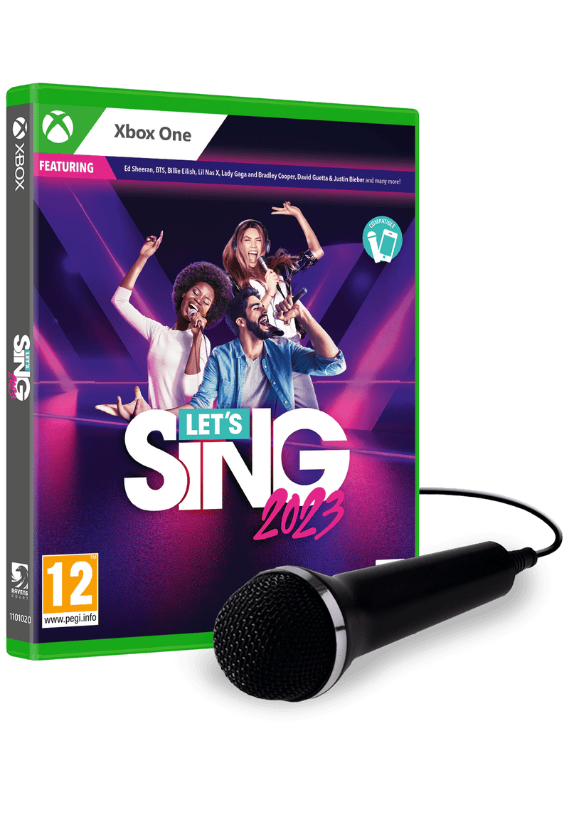 LET'S SING 2023 - SINGLE MIC BUNDLE (Xbox Series X & Xbox One) 4020628639433