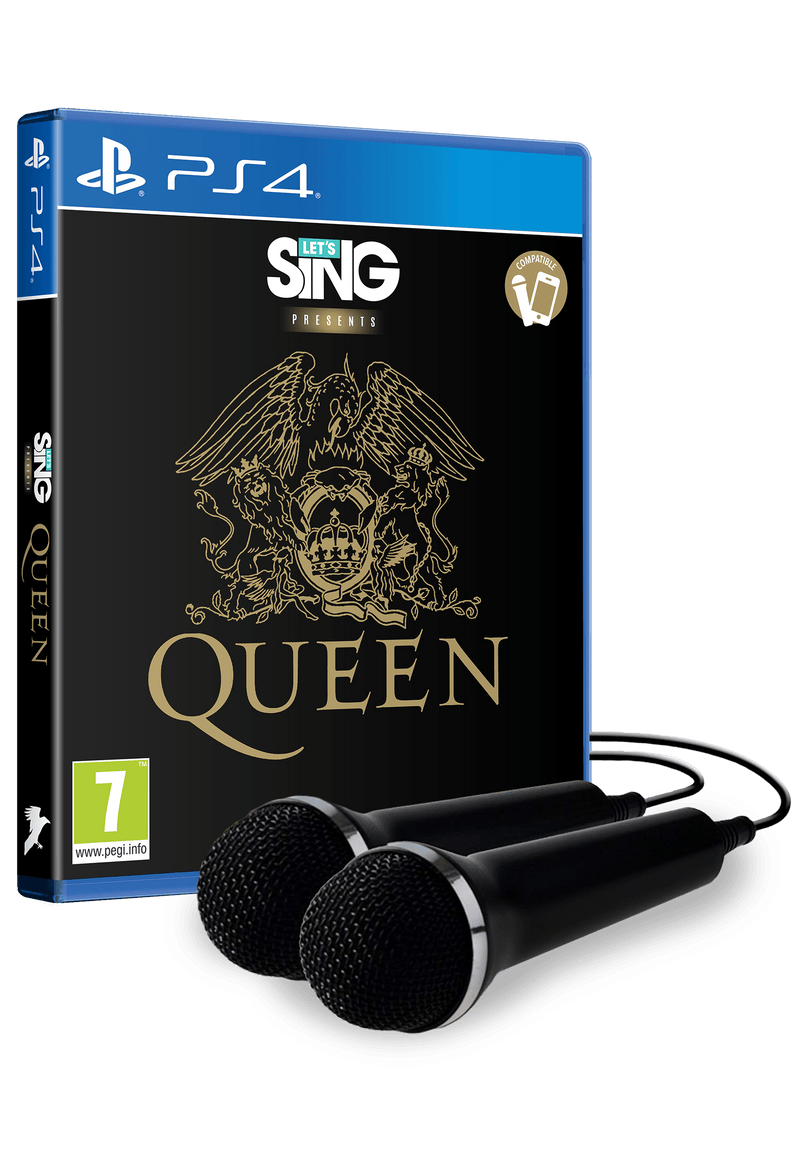 Let's Sing Presents Queen + 2 mikrofona (PS4) 4020628716981