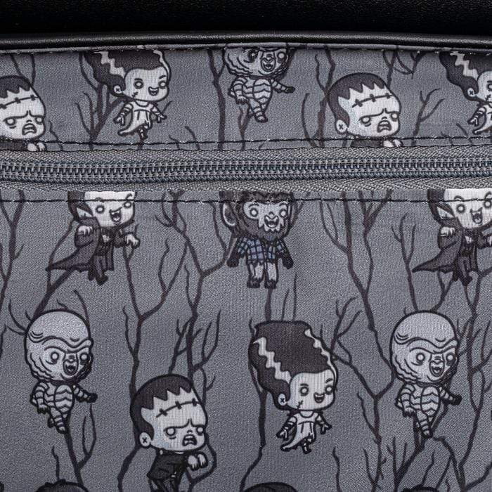 LF UNIVERSAL MONSTERS CHIBI LINE CHAIN STRAP CROSS BODY BAG 671803380387