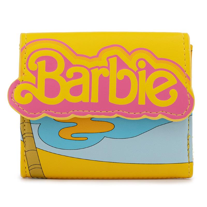 LOUNGEFLY BARBIE FUN IN THE SUN FLAP WALLET 671803380677