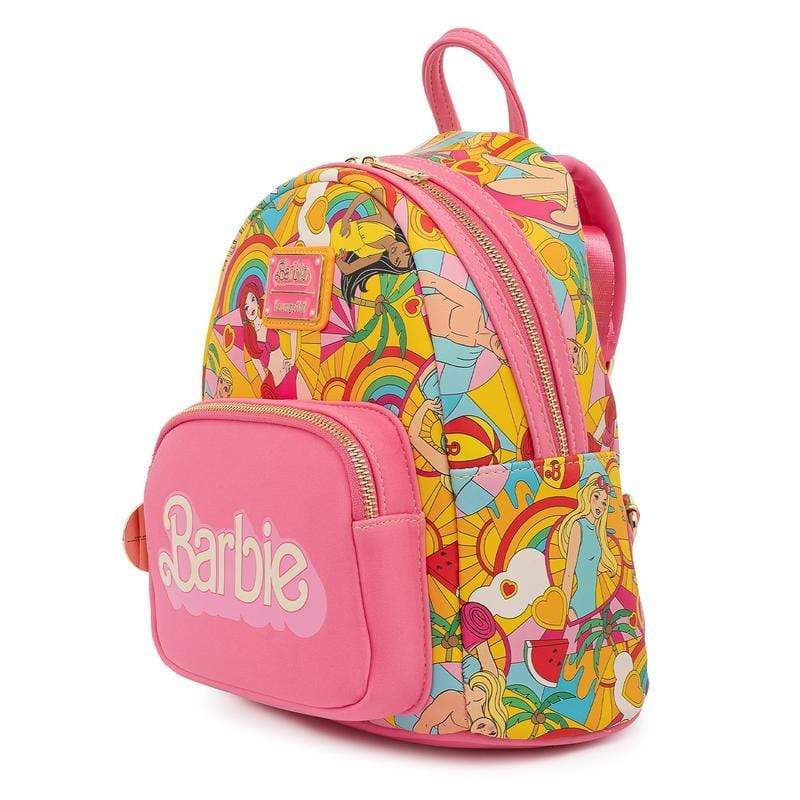 LOUNGEFLY BARBIE FUN IN THE SUN MINI BACKPACK 671803376236