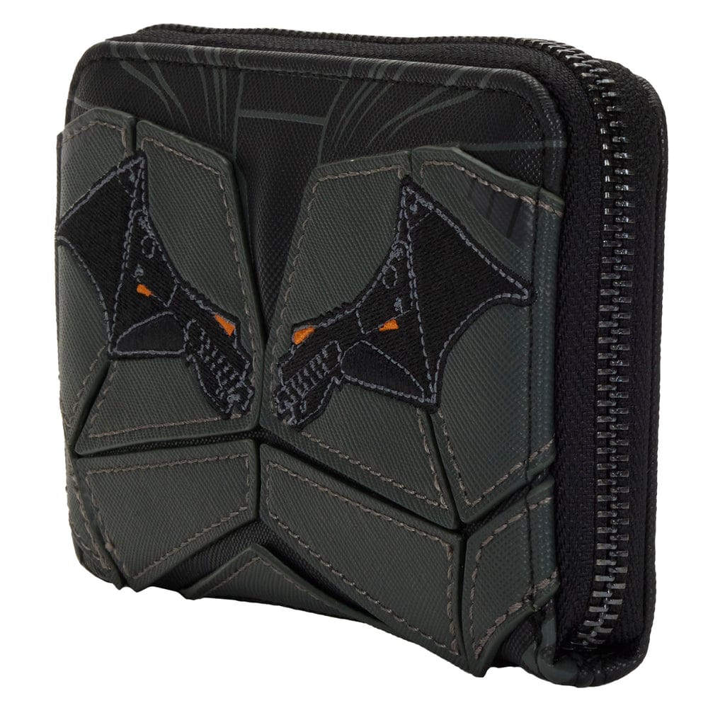 LOUNGEFLY DC COMICS THE BATMAN COSPLAY ZIP AROUND WALLET 671803409804
