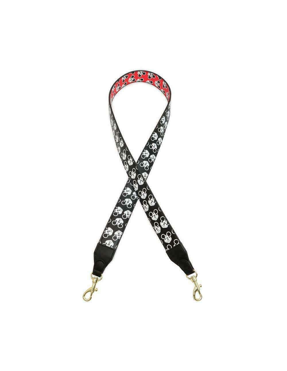 LOUNGEFLY DISNEY AOP MICKEY HEADS BAG STRAP 671803340954