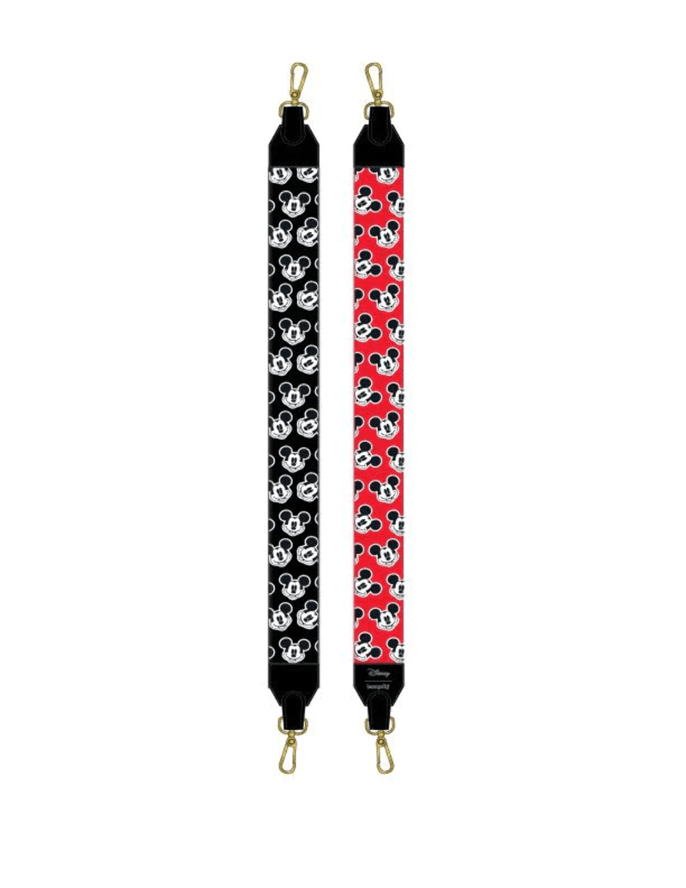 LOUNGEFLY DISNEY AOP MICKEY HEADS BAG STRAP 671803340954