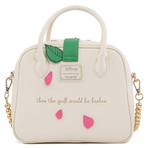 LOUNGEFLY DISNEY BEAUTY AND THE BEAST ROSE CROSSBODY BAG 671803367081