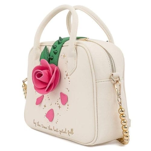 LOUNGEFLY DISNEY BEAUTY AND THE BEAST ROSE CROSSBODY BAG 671803367081