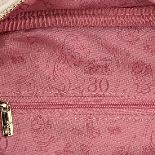 LOUNGEFLY DISNEY BEAUTY AND THE BEAST ROSE CROSSBODY BAG 671803367081