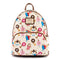 LOUNGEFLY DISNEY CHIP AND DALE SNACKIES AOP MINI BACKPACK 671803385290
