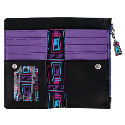 LOUNGEFLY DISNEY EMPERORS NG YZMA COSPLAY FLAP WALLET 671803330788