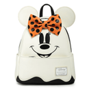 LOUNGEFLY DISNEY GHOST MINNIE GLOW IN THE DARK COSPLAY MINI BACKPACK 671803378773