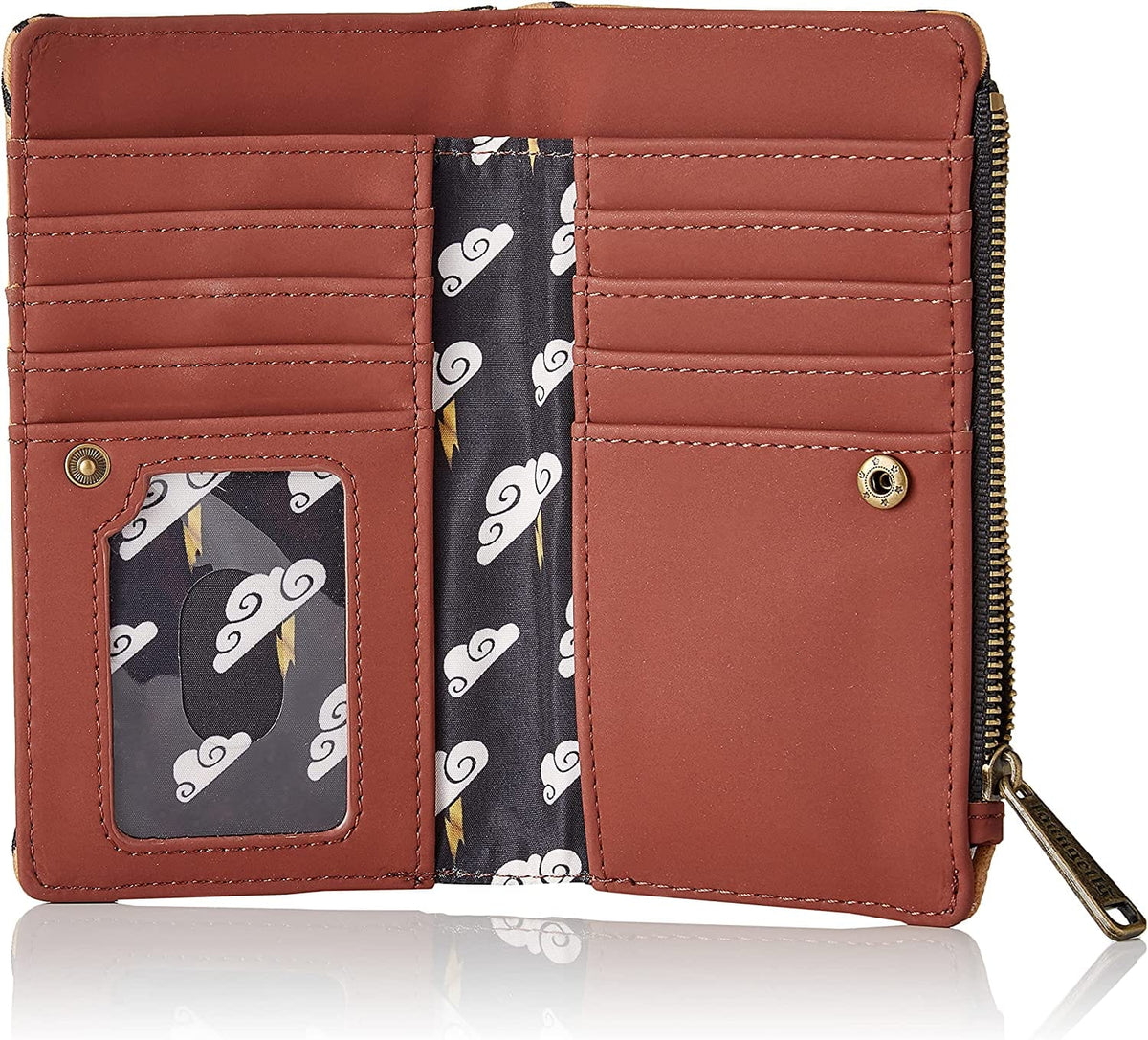 LOUNGEFLY DISNEY HERCULES MUSES FLAP WALLET 671803363281