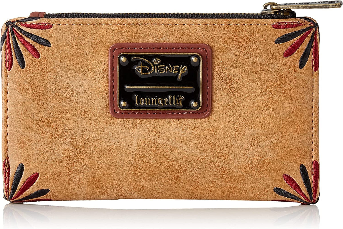 LOUNGEFLY DISNEY HERCULES MUSES FLAP WALLET 671803363281