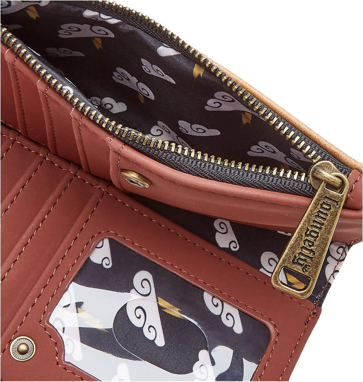 LOUNGEFLY DISNEY HERCULES MUSES FLAP WALLET 671803363281