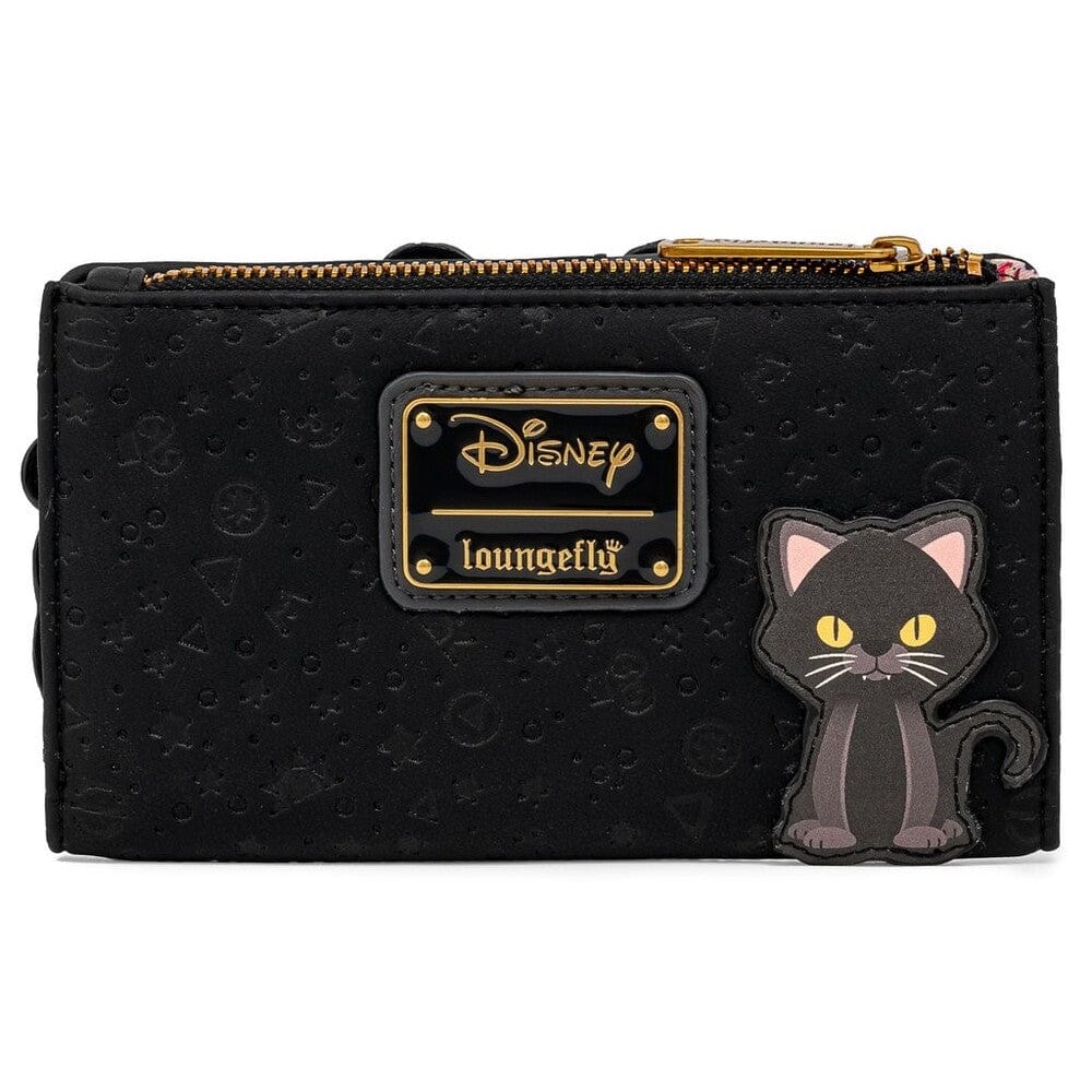 LOUNGEFLY DISNEY HOCUS POCUS SANDERSON SISTERS FLAP WALLET 671803377462