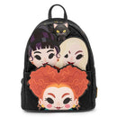 LOUNGEFLY DISNEY HOCUS POCUS SANDERSON SISTERS MINI BACKPACK 671803377448