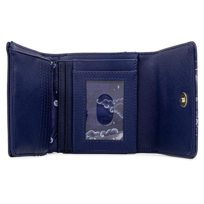 LOUNGEFLY DISNEY JASMINE CASTLE KISSLOCK WALLET 671803375925