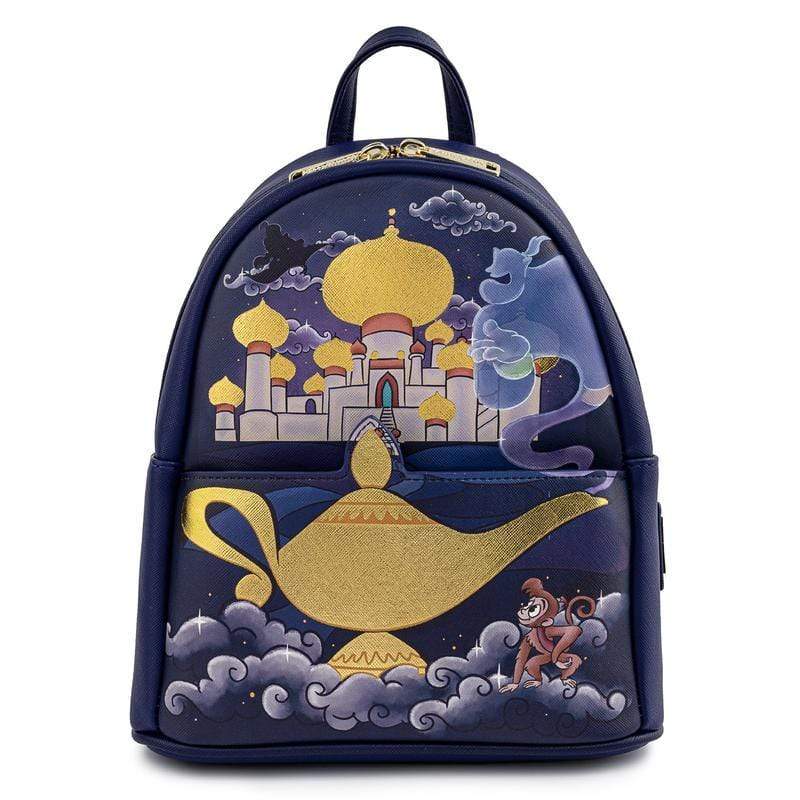 LOUNGEFLY DISNEY JASMINE CASTLE MINI BACKPACK 671803375857
