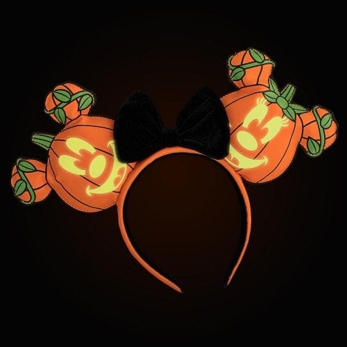 LOUNGEFLY DISNEY MICK-O-LANTERN HEADBAND 671803377813