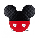 LOUNGEFLY DISNEY MICKEY AND MINNIE VALENTINES REVERSIBLE CROSS BODY 671803401143