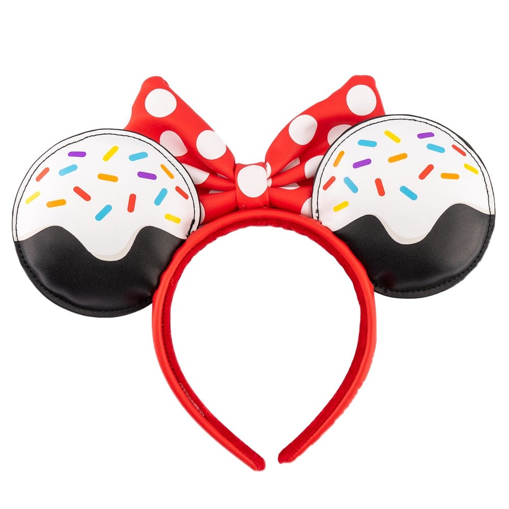 LOUNGEFLY DISNEY MINNIE SWEETS SPRINKLE EARS HEADBAND 671803386709