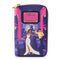 LOUNGEFLY DISNEY PRINCESS AND THE FROG TIANA'S PALACE ZIP AROUND WALLET 671803383067