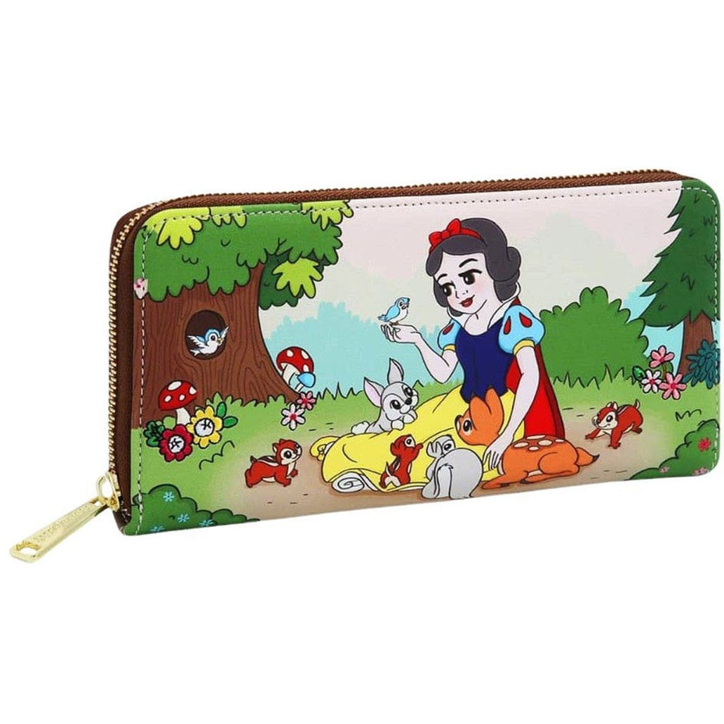 LOUNGEFLY DISNEY SNOW WHITE AND THE SEVEN DWARFS MULTI SC WALLET 671803361072