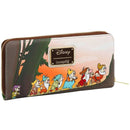 LOUNGEFLY DISNEY SNOW WHITE AND THE SEVEN DWARFS MULTI SC WALLET 671803361072