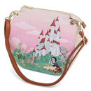 LOUNGEFLY DISNEY SNOW WHITE CASTLE SERIES CROSS BODY BAG 671803379954