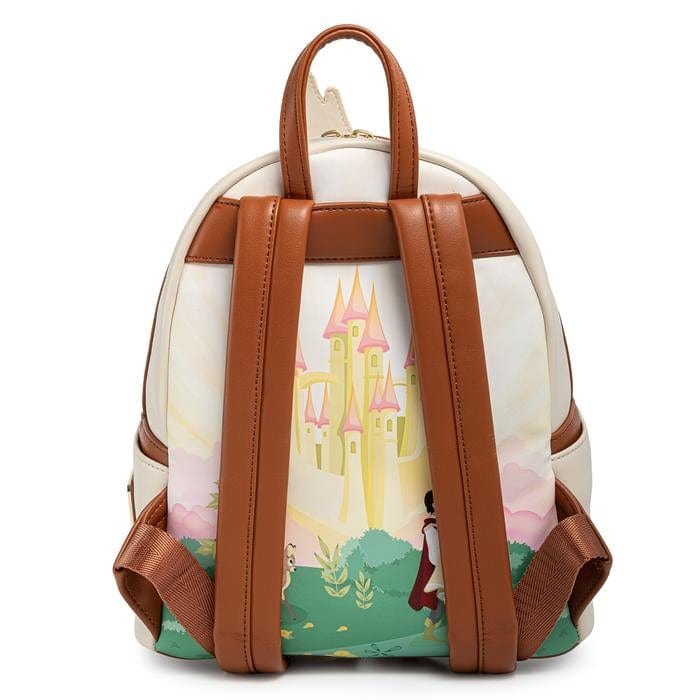 LOUNGEFLY DISNEY SNOW WHITE CASTLE SERIES MINI BACKPACK 671803384521