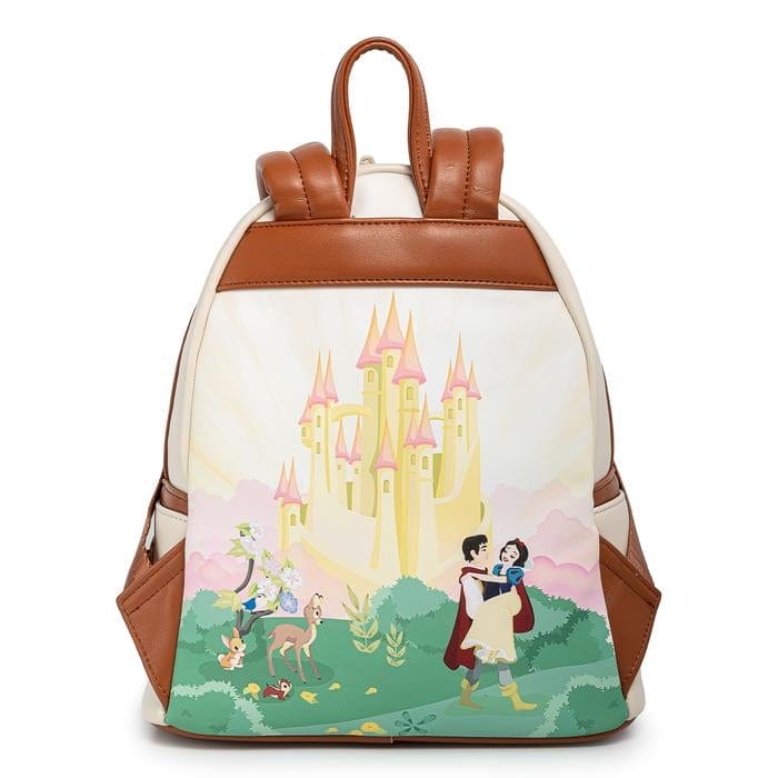 LOUNGEFLY DISNEY SNOW WHITE CASTLE SERIES MINI BACKPACK 671803384521
