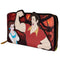 LOUNGEFLY DISNEY VILLAINS SCENE GASTON ZIP AROUND WALLET 671803403697