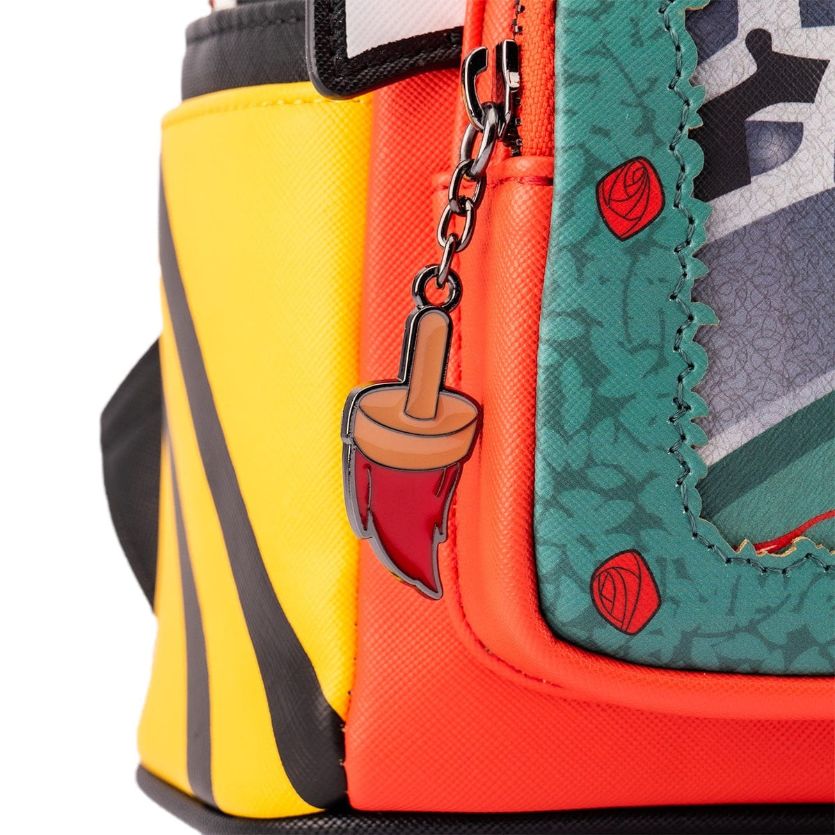 LOUNGEFLY DISNEY VILLAINS SCENE SERIES QUEEN OF HEARTS MINI BACKPACK 671803400528