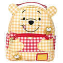 LOUNGEFLY DISNEY WINNIE THE POOH GINGHAM MINI BACKPACK 671803404922