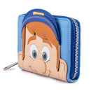 LOUNGEFLY DISNEY WRECK IT RALPH FIX IT FELIX ZIP AROUND WALLET 671803387393