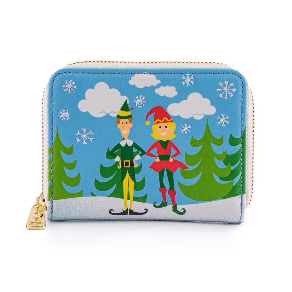 LOUNGEFLY EBUDDY AND FRIENDS ZIP AROUND WALLET 671803383388