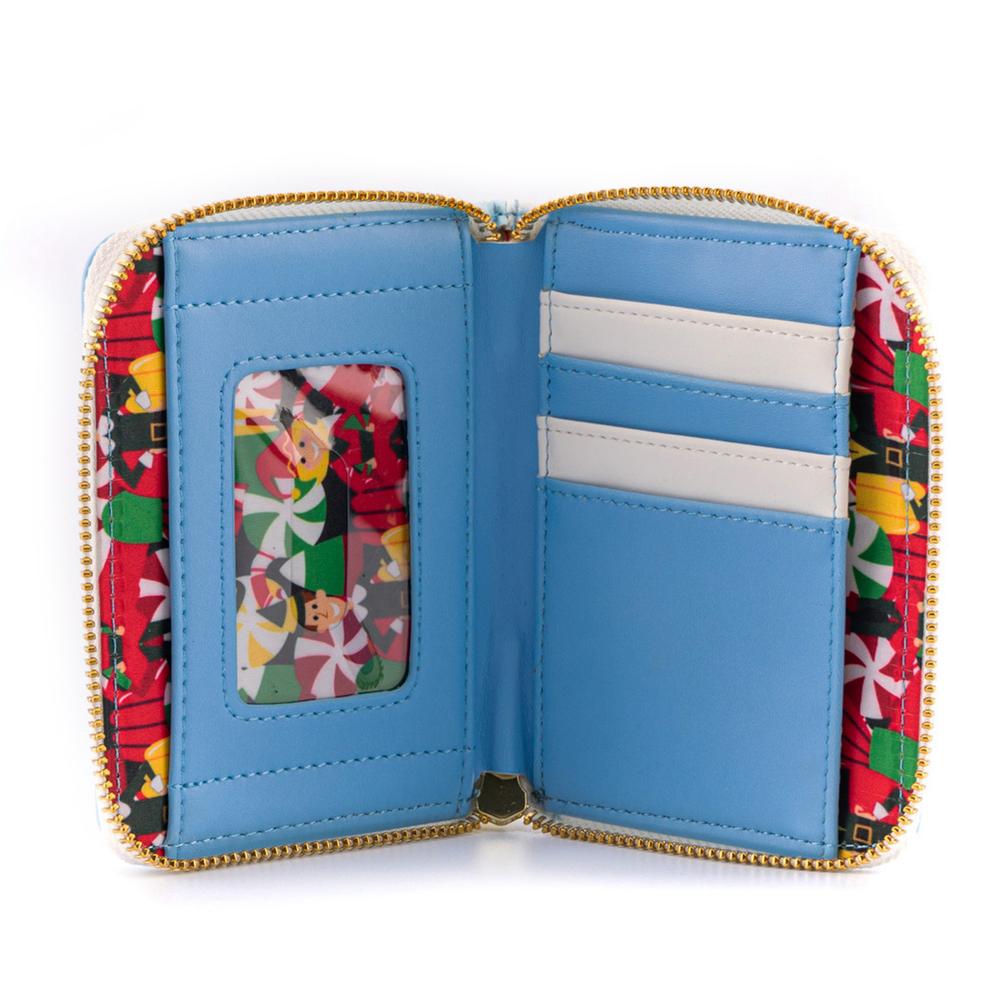 LOUNGEFLY EBUDDY AND FRIENDS ZIP AROUND WALLET 671803383388