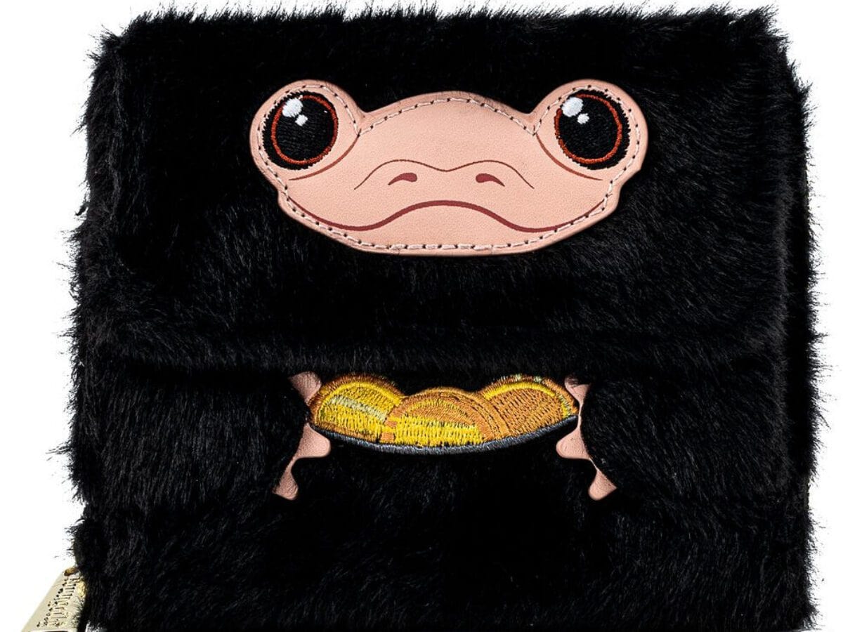 LOUNGEFLY FANTASTIC BEASTS NIFFLER PLUSH WALLET 671803361478