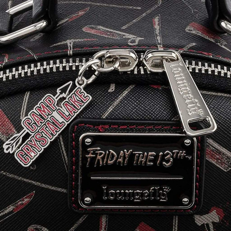 LOUNGEFLY FRIDAY THE 13TH JASON MASK MINI BACKPACK 671803380288