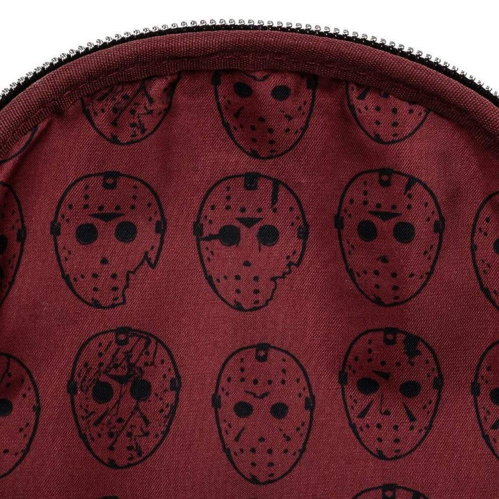 LOUNGEFLY FRIDAY THE 13TH JASON MASK MINI BACKPACK 671803380288
