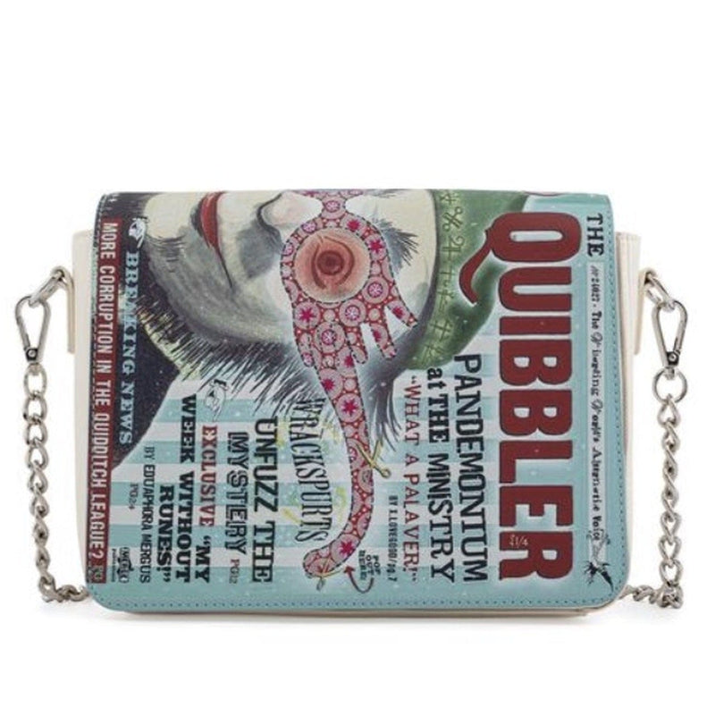 LOUNGEFLY HARRY POTTER QUIBBLER CROSSBODY BAG 671803379923