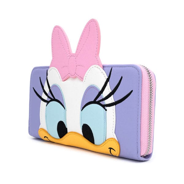 LOUNGEFLY LF DISNEY DAISY DUCK COSPLAY WALLET 671803310902