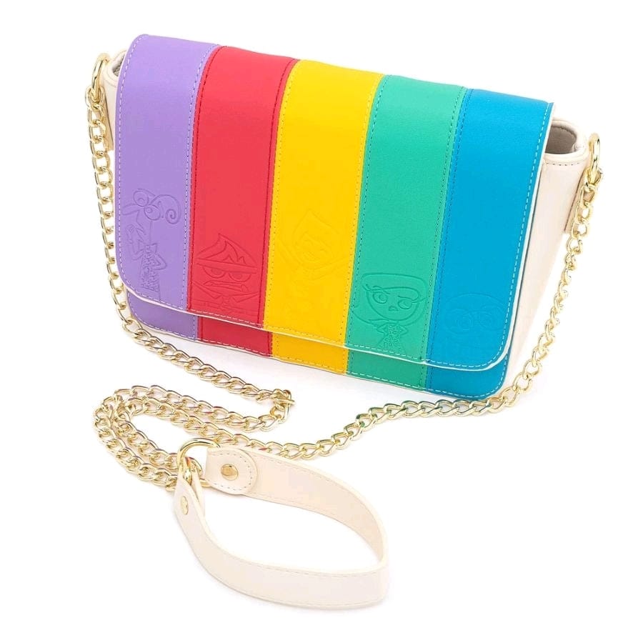 LOUNGEFLY LF PIXAR INSIDE OUT MIXED FEELINGS CROSS BODY BAG 671803311039