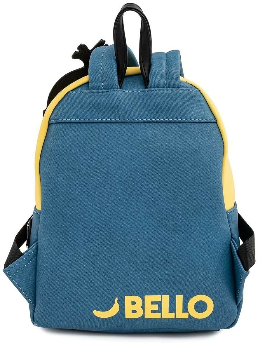 LOUNGEFLY MINIONS TRIPLE MINION BELLO MINI BACKPACK 671803373891
