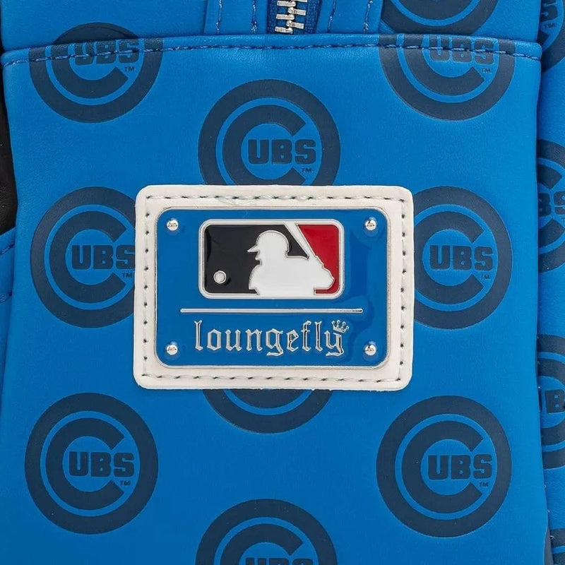 LOUNGEFLY MLB CHICAGO CUBS LOGO MINI BACKPACK 671803374546