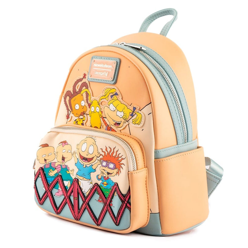 LOUNGEFLY NICKELODEON RUGRATS 30TH ANNIVERSARY MINI BACKPACK 671803388048